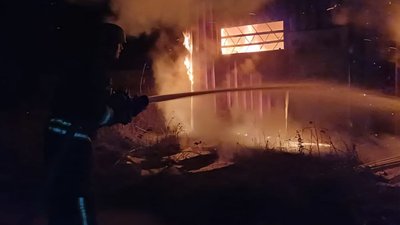 пожежа, Нікопольщина, обстріл