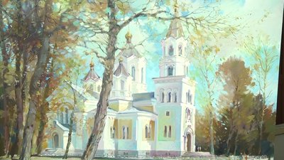 Житомирський художник Юрій Супрунчук: зима найцікавіша пора для творчості Житомирський художник Юрій Супрунчук: зима найцікавіша пора для творчості