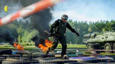 Берет з відзнакою — взірець відваги. Як бійці Нацгвардії кваліфікаційні іспити складали Берет з відзнакою — взірець відваги. Як бійці Нацгвардії кваліфікаційні іспити складали