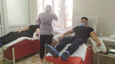 Миколаївські поліцейські долучились до акції "Здай кров — врятуй життя"