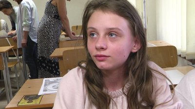 Учасниця школи іконопису з Одеси Анастасія Туринська Учасниця школи іконопису з Одеси Анастасія Туринська