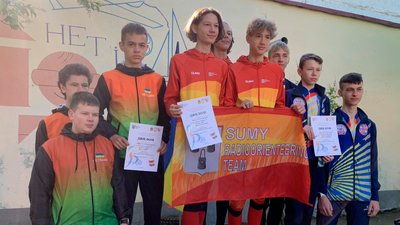 Сумчани посіли перше місце на чемпіонаті України зі спортивної радіопеленгації