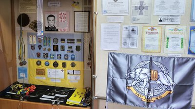 Виставка присвячена загиблому бійцю з Ковеля Єгору Лобанову