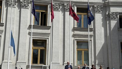 У МЗС пройшли урочистості до Дня кримськотатарського прапора