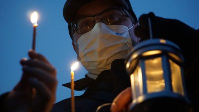 Харківські пластуни передали Віфлеємський вогонь Харківські пластуни передали Віфлеємський вогонь