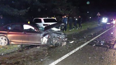 На Львівщині нетверезий водій "BMW" спричинив потрійну ДТП: троє травмованих
