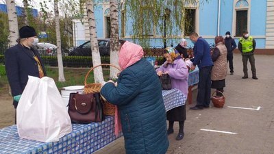 Великодні богослужіння у Кропивницькому. Поліція порушень не зафіксувала Великодні богослужіння у Кропивницькому. Поліція порушень не зафіксувала