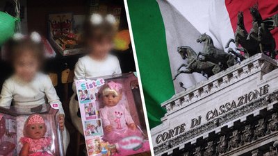 Евакуйовані до Італії сироти-близнючки з Чинадіївського дитячого будинку