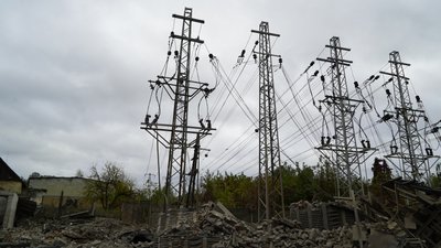 Підстанція "Південної залізниці" у Харкові після обстрілу 4 жовтня — фото