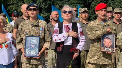 В Одесі розпочався Марш захисників України В Одесі розпочався Марш захисників України