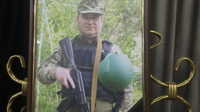 На фото воїн Олег Богач. На фото воїн Олег Богач.