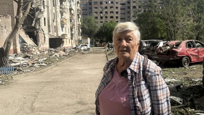 Жінка обстріл Краматорськ