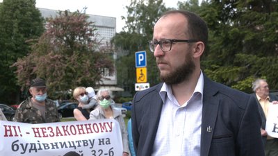 Будівництво біля ОДА Будівництво біля ОДА