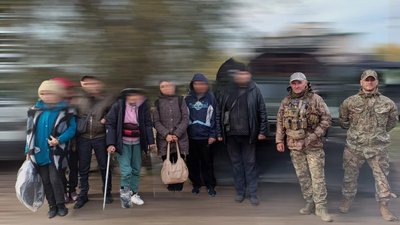 Евакуація, 102 бригада, військові, Берислав
