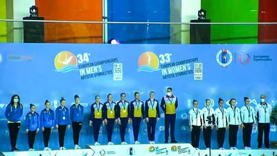 Кропивницька гімнастка, у складі збірної України, виборола ”срібло” європейської першості Кропивницька гімнастка, у складі збірної України, виборола ”срібло” європейської першості