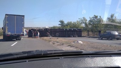 Внаслідок ДТП на Миколаївщині була заблокована траса Н-24