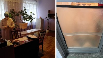 Розбив двері СOVID-відділення після смерті матері: поліція розслідує напад на Харківщині