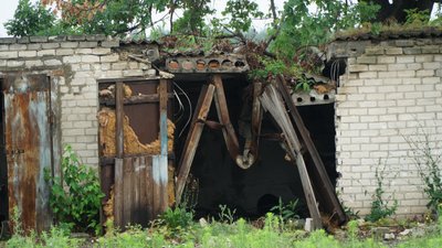 Як живуть у звільненому Дробишевому на Донеччині Як живуть у звільненому Дробишевому на Донеччині