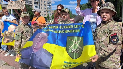 Не мовчи - полон вбиває, акція на підтримку полонених у Ковелі, полон