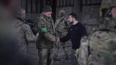 Зеленський пояснив, чому втрата Бахмута стане політичною поразкою для України