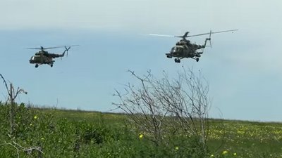 На адмінмежі Херсонщини з окупованим Кримом відбулись військові навчання