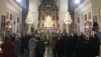 Митрополит ПЦУ Епіфаній очолив літургію в одному з храмів Полтави