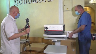 Лікарня швидкої в Тернополі отримала апарат вартістю понад 2 мільйони