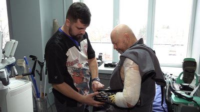 Після боїв та поранення: як проходить реабілітацію військовий у Черкасах