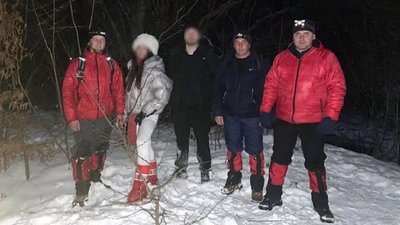 ДСНС, туристи, Яремче, гори, Карпати, Франківщина