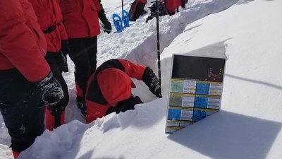 На Прикарпатті відбувся сніголавинний семінар для рятувальників На Прикарпатті відбувся сніголавинний семінар для рятувальників