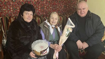 Леоніду Вінцковську привітали з 95-річчям 