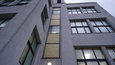 Держпром зазнав пошкоджень внаслідок атаки РФ на Харків 2 січня 1
