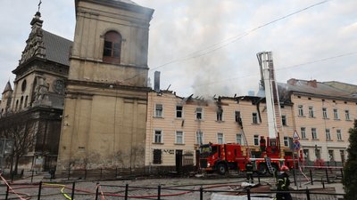 Наслідки обстрілу Львова 24 березня 2026 року