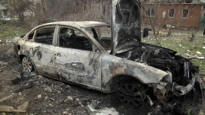 Російські військові обстріляли центр Слов'янська ракетами "С-300", 27 березня 2023 Російські військові обстріляли центр Слов'янська ракетами "С-300", 27 березня 2023