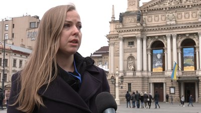 Співорганізаторка акції Наталя Русаковіч Співорганізаторка акції Наталя Русаковіч