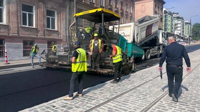 У Львові завершують реконструкцію вулиці Шевченка
