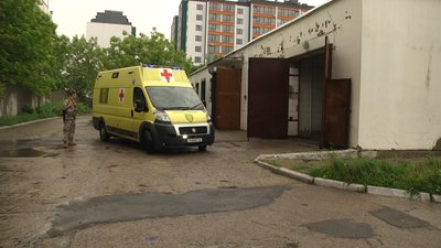 У Житомирі при станції швидкої допомоги працює перший добровольчий мобільний шпиталь