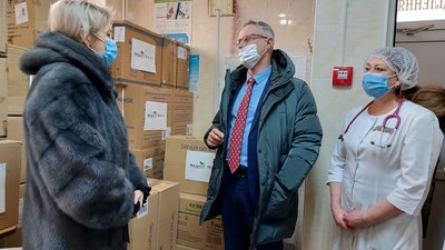 Вінницька обласна клінічна дитяча інфекційна лікарня отримала благодійну допомогу від Ізраїлю Вінницька обласна клінічна дитяча інфекційна лікарня отримала благодійну допомогу від Ізраїлю
