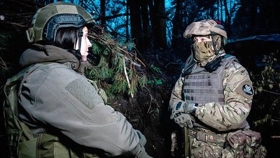 Український військовий розповів про участь у боях на Лиманському та Бахмутському напрямках Український військовий розповів про участь у боях на Лиманському та Бахмутському напрямках