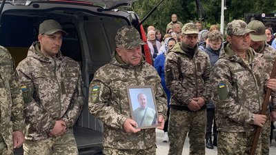 Прощання із бійцем