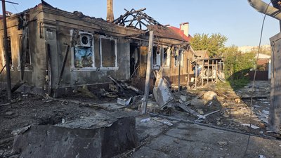Пошкоджений будинок