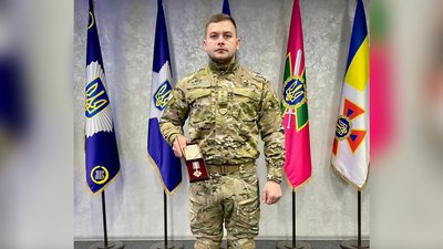 Орденом "За мужність" ІІІ ступеня нагородили поліціянта із Запорізької області Ігоря Сою