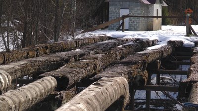 Через зруйновану переправу Манявський монастир втрачає паломників, а село - туристів