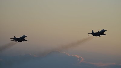 Над волинським небом відбулась льотна зміна пілотів тактичної авіації Над волинським небом відбулась льотна зміна пілотів тактичної авіації