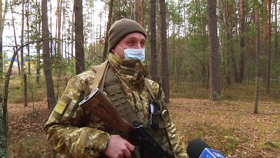 Безпілотники та кінологи – прикордонники Житомирщини показали, як охороняють кордон з Білоруссю Безпілотники та кінологи – прикордонники Житомирщини показали, як охороняють кордон з Білоруссю