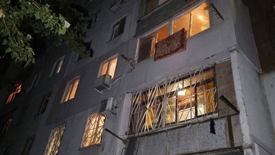 Атака РФ на Одесу 22 вересня 2025 року, вибиті вікна, будинки, школа