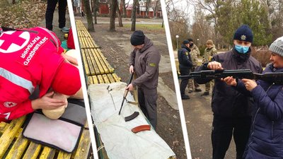 Кропивничан вчили діяти у випадку надзвичайної ситуації та військових дій