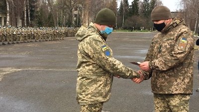 На Львівщину із зони ООС повернулися бійці 24 бригади Короля Данила На Львівщину із зони ООС повернулися бійці 24 бригади Короля Данила