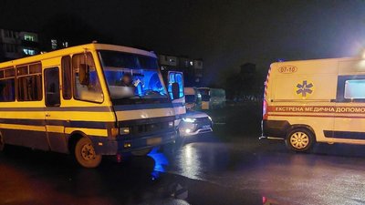 Аварія на автостанції у Ковелі Аварія на автостанції у Ковелі