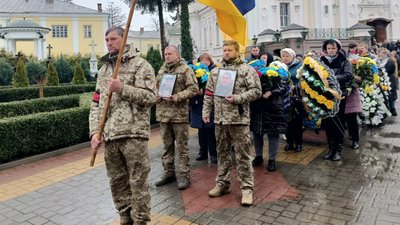 У Луцьку попрощалися з загиблими Романом Наумиком і Сергієм Федіним